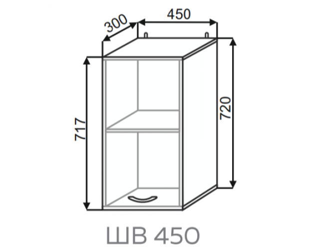 Шкаф Арина ШВ 450
