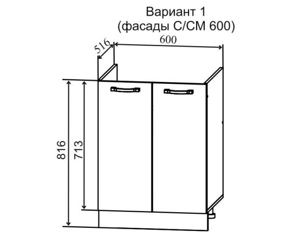 Кухня 1,8м Лофт (Дуб бурый/Серый)